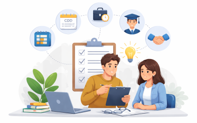 Comprendre les CDD, CTT, Alternance et Professionnalisation