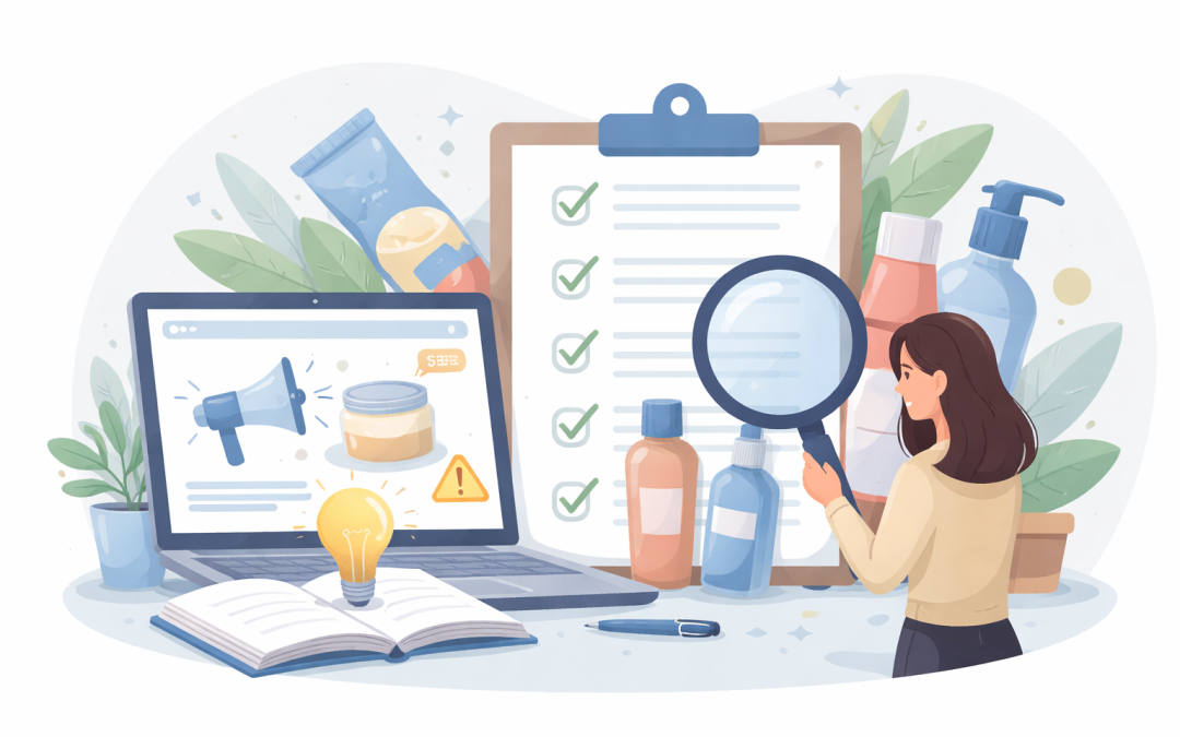 Publicité cosmétique : les règles essentielles